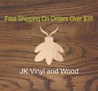 Firefly, Insect, Laser Cut Wood, Sizes up to 5 feet, Multiple Thickness A534