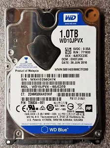 NEW Original HP 15-P390NR Beats 1TB Hard Drive 778192-005 WD10JPVX AMD Models - Picture 1 of 5