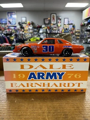 Dale Earnhardt #30 Army 1976 Monte Carlo 1:24 Scale Stock Car - Image 1 of 3