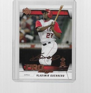 2005 UPPER DECK PRO SIGS BASEBALL VLADIMIR GUERRERO #4