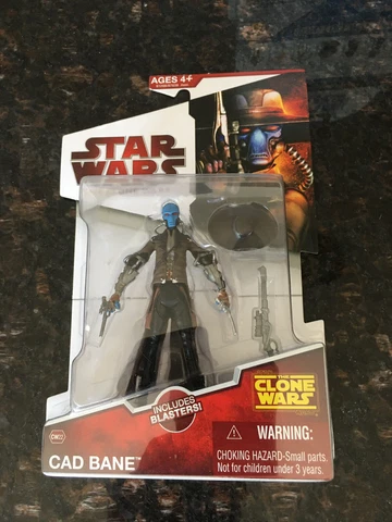 Star Wars Hasbro Clone Wars CAD BANE CW22 Mandalorian Boba Fett 3.75" Figure New Cover