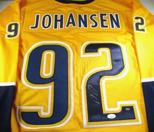 Ryan Johansen / Autographed Nashville Predators Custom Hockey Jersey / JSA COA - Picture 1 of 6