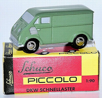Dkw Schnellaster 绿色 1: 90 Schuco Piccolo 01551 — 第 1/4 张图片