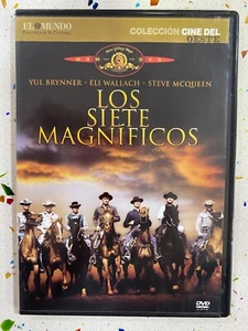 The Magnificent Seven DVD YUL BRYNNER ELI WALLACH STEVE McQUEEN - Picture 1 of 3