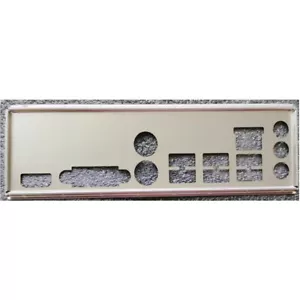 Backplate I/O Shield PER MSI A520M-A PRO scheda madre backplane nuovo - Foto 1 di 1