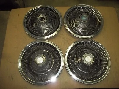 Buick Riviera 1970 70 tapacubos llanta cubierta de rueda tapacubos 15" fabricante de equipos originales usado tipo aleta 1033 Foto 1 de 4