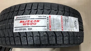 1 Bridgestone Blizzak WS90 225 45 18  95H Tire New - Picture 1 of 8