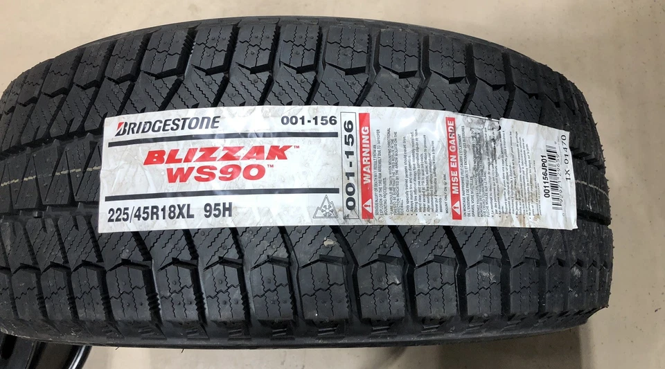 1 Bridgestone Blizzak WS90 225 45 18 95H шины новый - Изображение 1 из 4