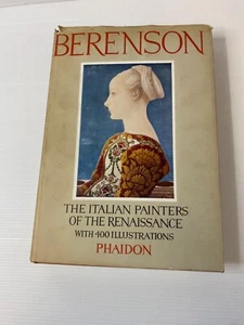 Bernard Berenson The Italian Painters Of The Renaissance Phaidon Hardcover - Picture 1 of 24
