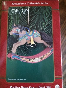 Carlton Card Rocking Horse Fun 1999 T19 - Picture 1 of 1