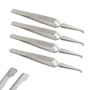 4 Dental Direct Bracket Halter Kieferorthopädische Verklebung Wellenschliff Instrumente Pinzette - Bild 1 von 3