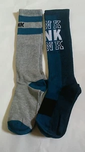 ¡VICTORIA' SECRET ROSA NUEVO! JUEGO DE 2 CALCETINES DE RODILLA - ¡LINDOS!¡! - Imagen 1 de 3
