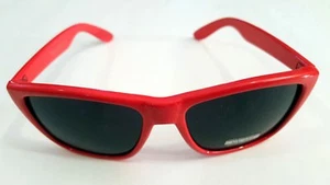 Gafas de sol deportivas unisex plástico rojo 100% protección ocular UV 400 UVA y UVB #544 - Imagen 1 de 6