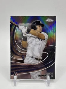 2024 Topps Chrome - Strokes #S-21 Jasson Dominguez (RC) - Foto 1 di 4