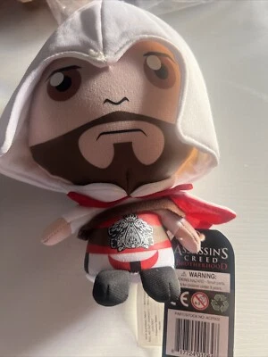 Assessins Creed, Ezio con capucha, peluche blanco, Ubisoft 2012, edad 3+ Foto 1 de 4