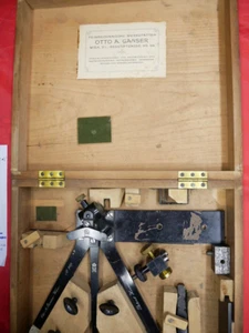 34337 - Neigungswinkelmesser der kaiserlichen Marine. Gerät No. 900, bezeichnet - Bild 1 von 8