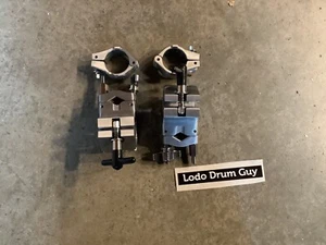 (2) PDP DW Drum Rack Clamp with MEMORY LOCK Tom Accessory Post GET BOTH #SB4 - Picture 1 of 19