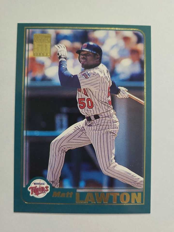MATT LAWTON 2001 TOPPS BASEBALL CARD # 213 E4355 - Image 1 of 1