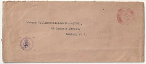 1944 CUBIERTA DE LA REALEZA CASTILLO DE WINDSOR ROJO OFICIAL PAGADO WINDSOR BERKS GVIR JOYEROS - Imagen 1 de 2