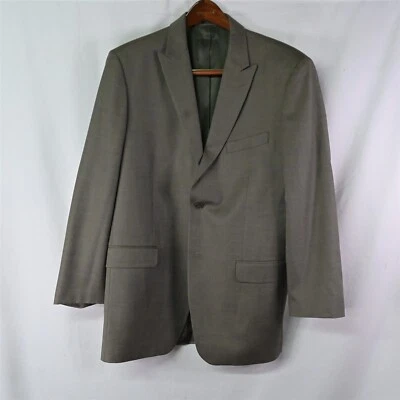 Jones New York 42L Verde Pico Solapa Lana 2Btn Hombre Traje Blazer Chaqueta Abrigo Deportivo Foto 1 de 4