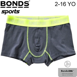 Bonds Boys Kids Sport Cool Wear Undies Underwear Brief Boxer Shorts Jocks Trunk - Picture 1 of 4