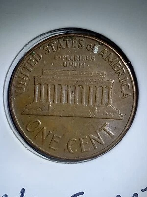 1964 Denver Lincoln Cent With Retained Silver Fragment - Image 1 of 4