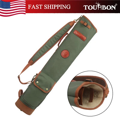 Bolsa de tacos de golfe TOURBON impermeável lona domingo ombro transportadora presente de viagem EUA - Imagem 1 de 4