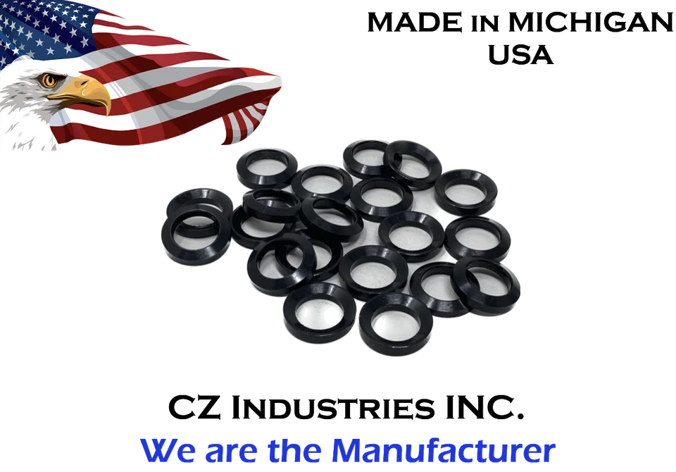 Arandelas de aplastamiento de freno de boca 1/2x28 1/2x28 Foto 1 de 1