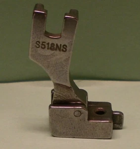 Reißverschlussfuß Industrienähmaschine für Juki Brother Consew Singer S518NS - Bild 1 von 3