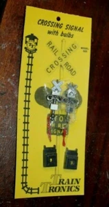 Train Tronics CROSSING SIGNAL With Bulbs Model 505 - Picture 1 of 2