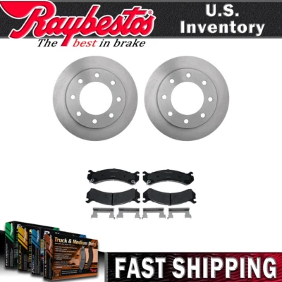 Rotores de freno delanteros pastillas de freno de cerámica con para Chevrolet Suburban 2500 2000-2013 Foto 1 de 4