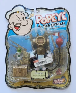 2004 POPEYE DEEPDIVE POPEYE FIGURE 5" by MEZCO TOYS ( RARE ) - Picture 1 of 2