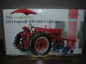 2004 ERTL FARMALL 400 W/CULTIVATOR "50TH ANNIVERSARY". NIB - Picture 1 of 11