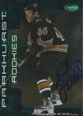 Mike Farrell - Signed 2001-02 Parkhurst Hockey Rookie Card #349 - Image 1 of 2