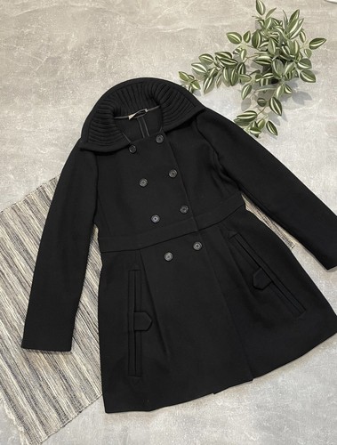 Cappotto nero PRADA LUSSO LANA punk pop goth alt rock giacca