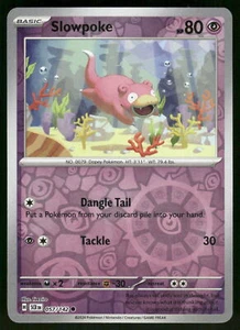 Slowpoke Reverse Holo 057/142 SV07: Stellar Crown Pokemon - Picture 1 of 2