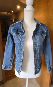 Wonder Nation Girls Jean Jacket - Picture 1 of 4