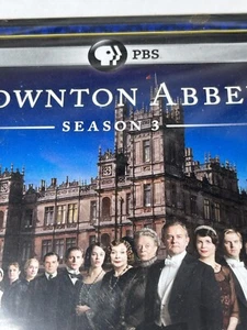 Downton Abbey Season 3 (DVD, 2013, 3-Disc Set) Brand New NTSC 1 English Language - Picture 1 of 10