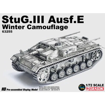 Dragon 1/72 No.3 Assault Cannon E Type Winter Painting Soviet Union 1942 Model - Image 1 of 4