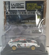 LANCIA STRATOS HF AUTO LEGGENDARIE DA RALLY WRC N.7 SCALA 1:24