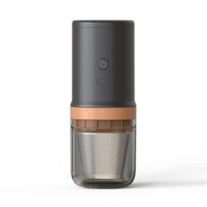 Cordless Electric Burr Coffee Grinder USB Rechargeable Coffee Bean Grinder H9Z9 - Picture 1 of 12