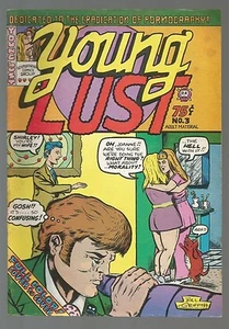 YOUNG LUST#3 CRUMB Art Spieglman Bill Griffith SPAIN Jay Lynch R Brand G Shelton - Picture 1 of 1