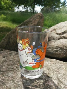 Nina Broja Bären 1997 Tanz Picknick Futter Sammelglas Braunbär Eisbär Kinder Gla - Bild 1 von 1