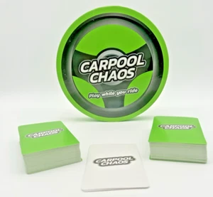 Carpool Chaos Car Game Gioco Viaggio Road Trip Game Mazzi di Carte Completo - Foto 1 di 5