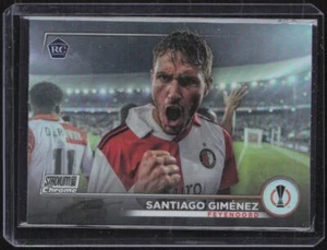 2022-23 Stadium Club Chrome UEFA CC Santiago Giménez Rookie - Picture 1 of 2