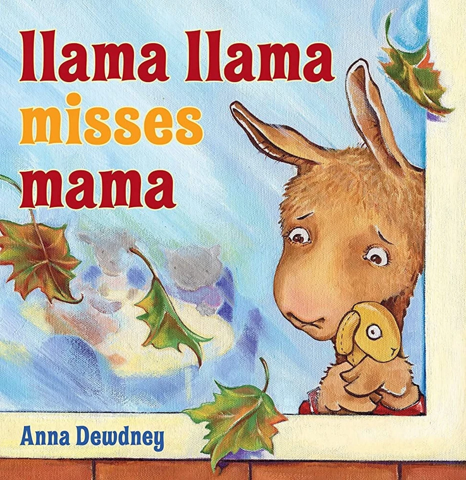 Scholastic llama llama misses mama by Anna Dewdney (2009 Softcover)