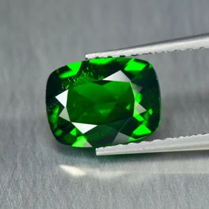 1.48Ct Cushion _ Fantastic Natural Russian Chrome Diopside Loose Gemstone - Picture 1 of 1