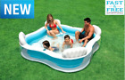 Large Inflatable Swimming Pool Lounge Sturdy for Kids Adult Heavy Duty Play day 