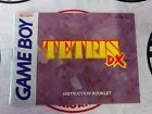 Tetris DX (Nintendo Game Boy Color, 1998) Manual Only No Game