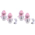  4 Pcs Holiday Goody Favor Stuffers Xmas Party Gifts Supplies LED